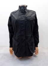 Maharishi Mhi Womens Cargo Jacket Size 6 Black Coat Brand New