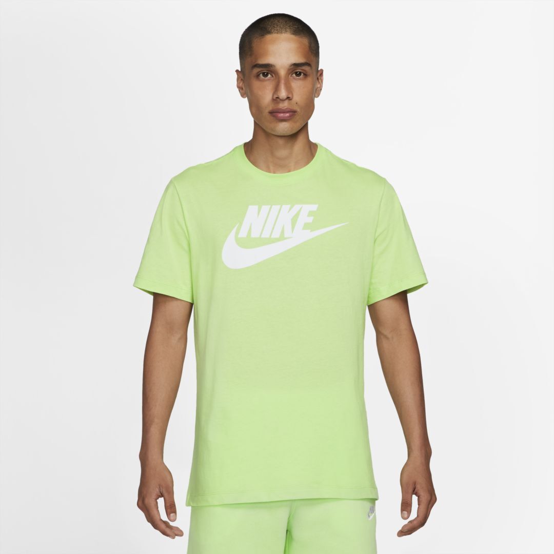lime green mens nike shirt