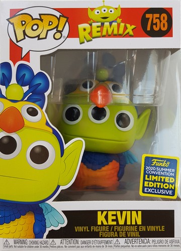Funko Pop Pixar Alien Remix Kevin Vinyl 758 SDCC 2020 Exclusive Toy Story Up - Picture 7 of 7