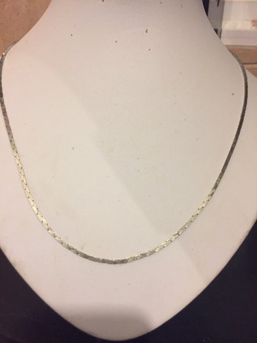 White Metal Necklace