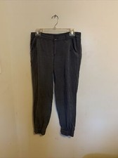 Gap Women  s Lyocell Light Weight Charcoal Joggers Size 2