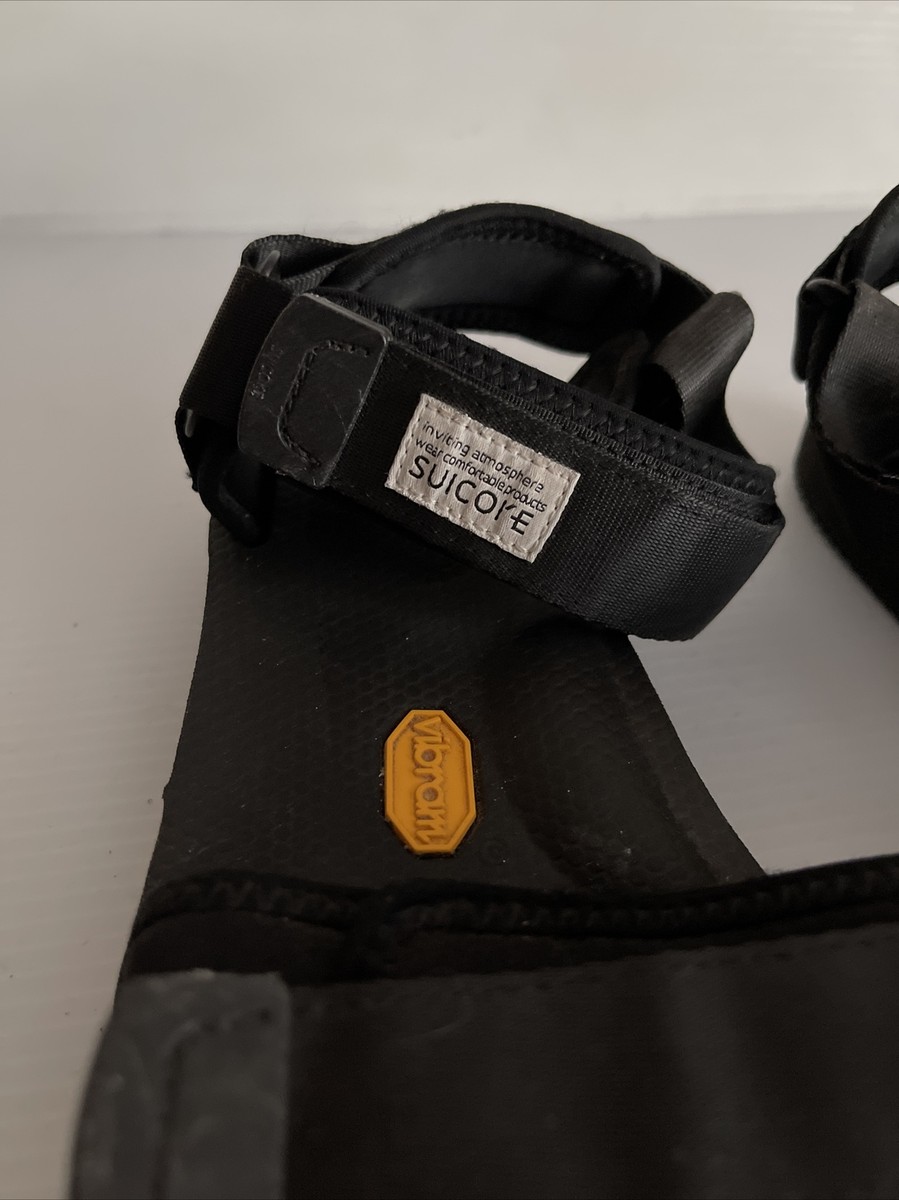 Suicoke CEL-V Vibram Sandal - Black/White - Mens 7 / Womens Suicoke CEL-V Vibram Sandal - Black/White - Mens 7 / Womens
