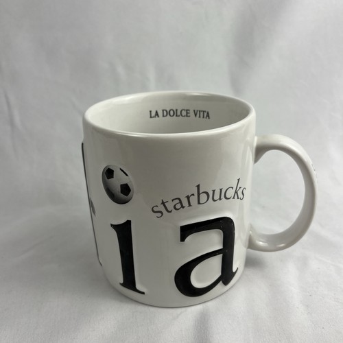 Starbucks Barista Collectors Series 2002 Italian Edition Tasse ITALIA - RAR