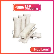 6 Pack Charcoal Shoe Deodorizer Bags, Shoe Smell Remover and Odor Eliminator,Bam