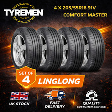 4 X New 205/55R16 91V Linglong comfort Master  2055516 205 55 16 BRAND NEW C+B ⭐