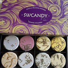 Shower Steamers Aromatherapy Birthday Gifts for Women - SWCANDY 8 Pcs Mothers Da
