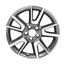 18x7.5 Machined Medium Charcoal Metallic Wheel Fits 2020-2024 Kia Soul