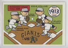 1970 Fleer Laughlin World Series Home Run Baker Jack Barry Eddie Collins HOF 5p5