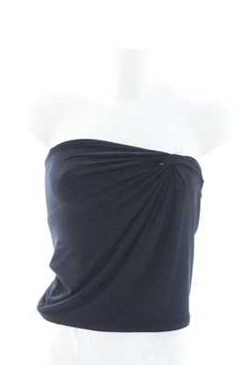 LUXE TO KILL schulterfreies Top Damen Top Gr. DE 36 schwarz Casual-Look
