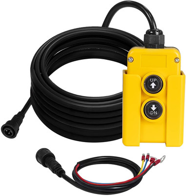 ECO-WORTHY 4 Wire Dump Trailer Remote Control Switch for Hydraulic Pump 12V DC f