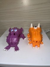 Vtg 1986 The Real Ghostbusters Mini Traps KENNER Ghost Figures Monsters Lot of 2