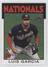2021 Topps 1986 Baseball 35th Anniversary Series 2 Luis Garcia #86B-40 0q7