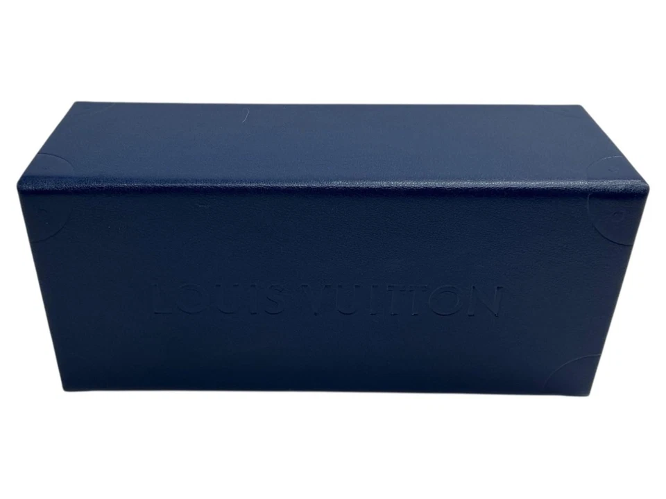 Louis Vuitton темно-синий солнцезащитные очки/очки магнитная коробка чехол 6,5 x 2,8 x 2,4" - Изображение 3 из 4