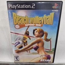 Summer Heat Beach Volleyball (Sony PlayStation 2, 2003) With New Cover 