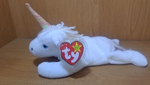 Vintage Ty Beanie Baby-Mystic the Unicorn- style 4007  1994