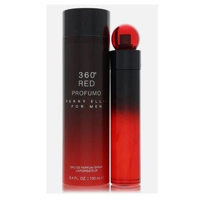 Perry Ellis 360 Red Profumo Eau De Parfum Spray 3.4 Oz For Men