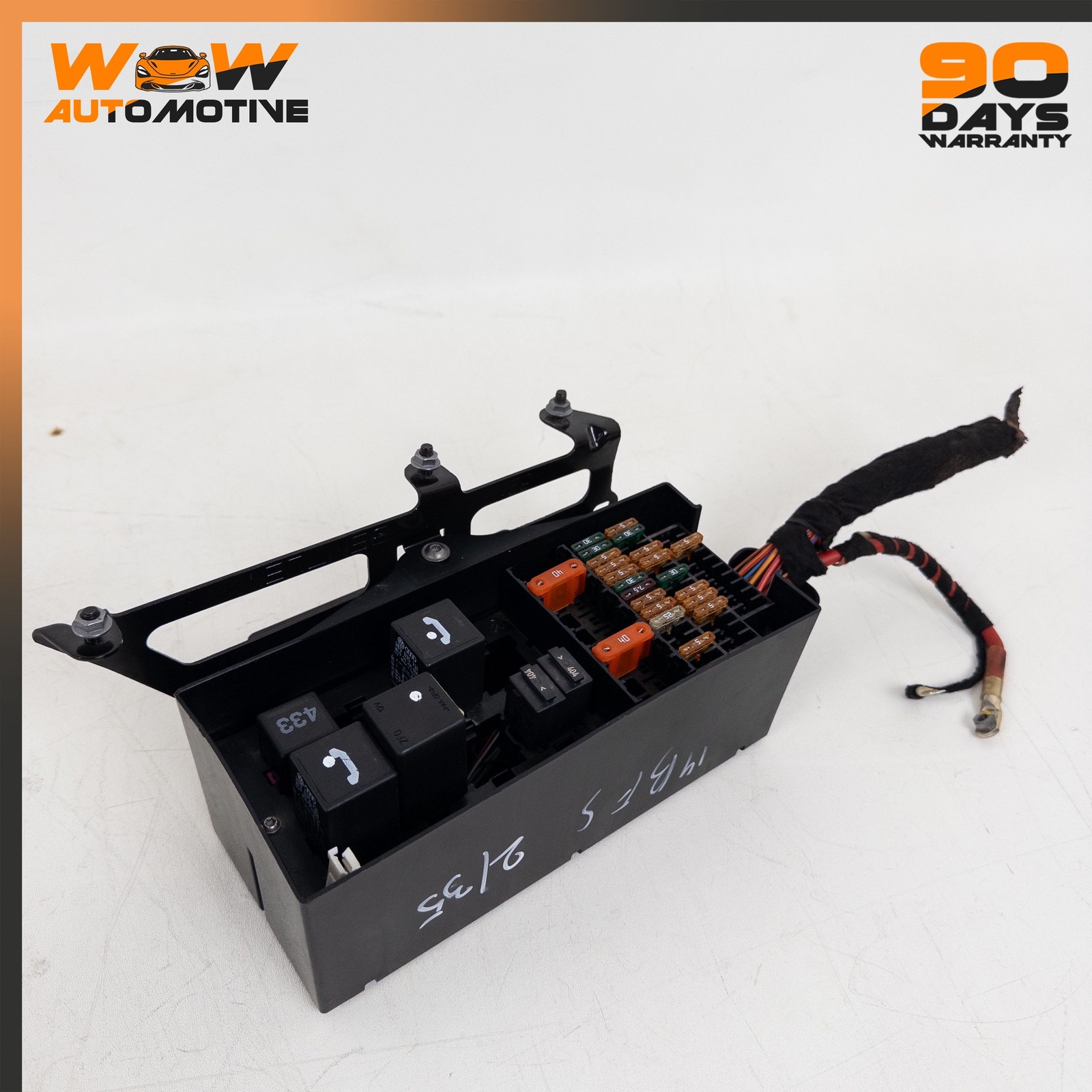 04-19 BENTLEY FLYING SPUR GTC GT REAR TRUNK RELAY FUSE BOX MODULE ASSEMBLY OEM