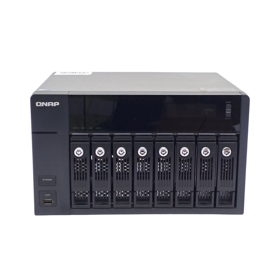 QNAP NAS TS-859 Pro+ Intel Atom D525 2GB RAM *No Storage* | eBay UK
