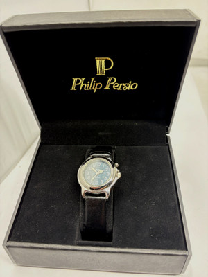 Philip Persio Quartz 3ATM Water Proof Watch NEW IN BOX.