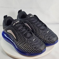 Nike Air Max 720 Pixel Gradient Nero Metallizzato Argento Blu AO2924-013 Uomo 8