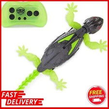 HEX BOTS Wall Crawler Gecko, Rechargeable Remote Control Robot Kids Toys, Climbs