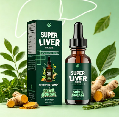 2PCS Super Bonsai Super Liver Liquid Drops | Herbal Dietary Supplement