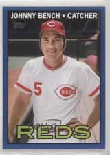 2021 Topps Update Topps Cards That Never Were Blue Johnny Bench #CNW-7 HOF 0gl9