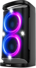 Portable Bluetooth Speaker: 160W Peak Powerful Loud Sound Deep Bass Wireless Boo