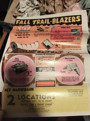 #ad #ad Vintage Ace Hardware Catalog Circa 1910 1920 Traverse City Michigan $131.99