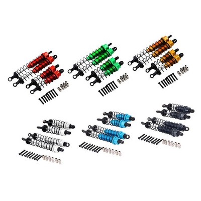4PCS Full Metal Upgrade Stoßdämpfer für WLtoys 12428 12423 12429 FY03 RC Car