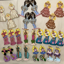 VTG 1990s McDonalds Barbie Happy Meal Toy Figures Cake Toppers Mixed Lot Of 27