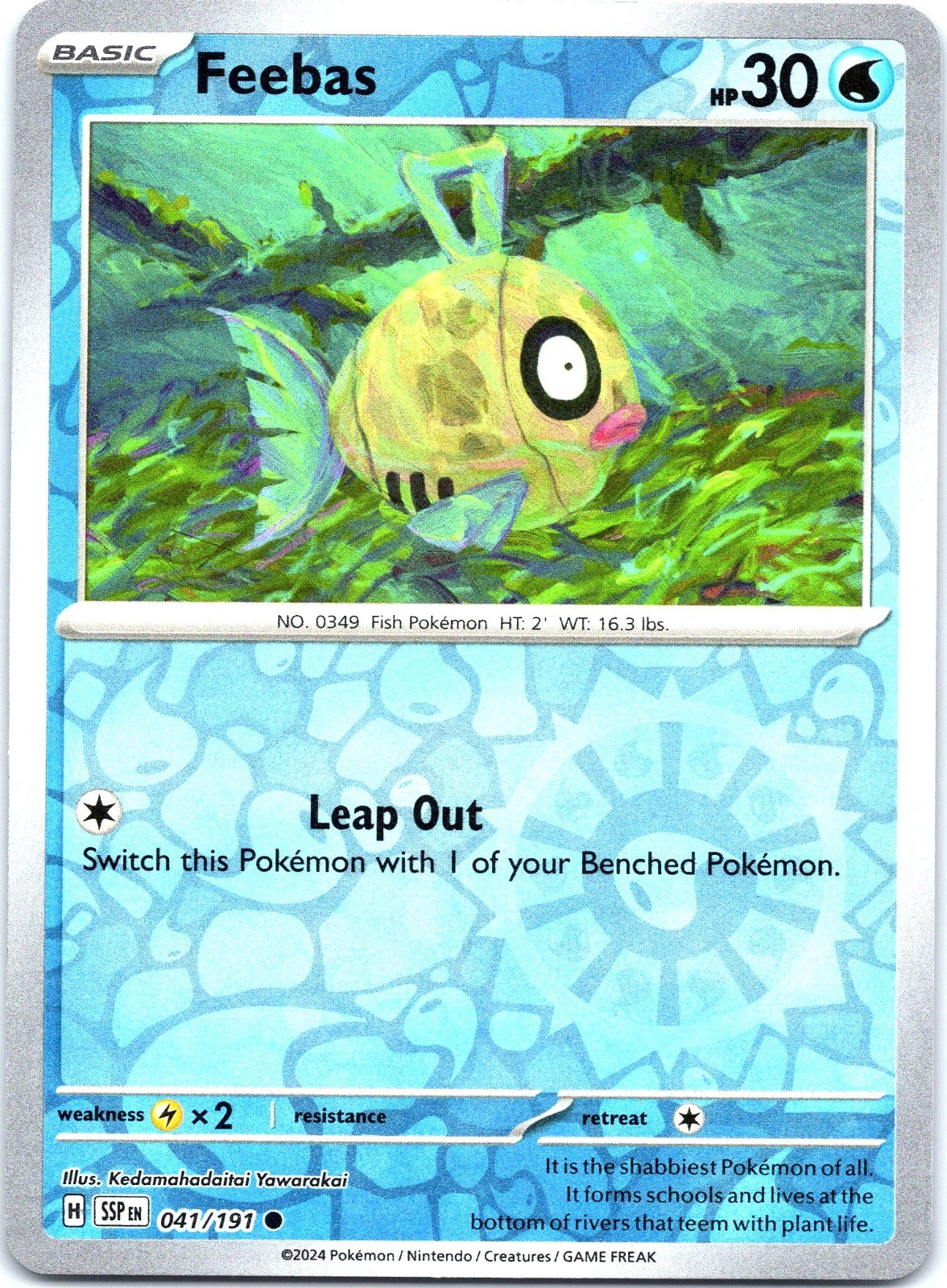 Feebas Common SV08: Surging Sparks 041/191 NM