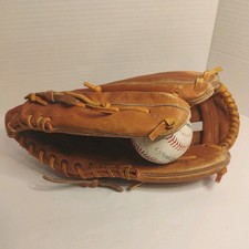 Vintage TRU PLAY TF40 Custom Pro Model RHT Baseball Glove Top Grain Deep Pocket