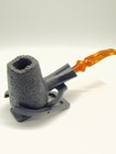 Ice Age Pipe Italian Made Midel 647 Sitter RESTORED NEAR MINT — photo 1