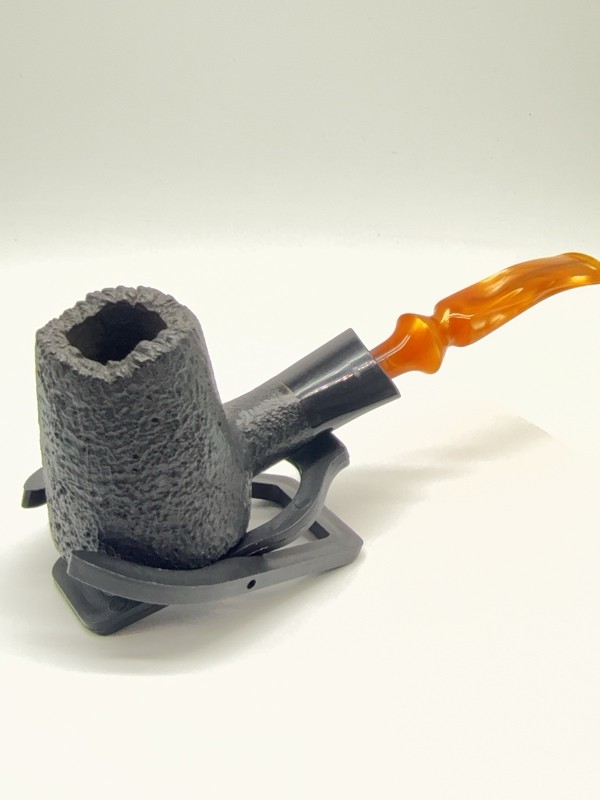 Ice Age Pipe Italian Made Midel 647 Sitter RESTORED NEAR MINT