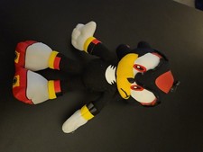 Sonic the Hedgehog Shadow 8" Key Chain Clip Plush Zip Coin Bag