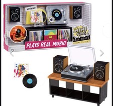 MGA's Miniverse Real Vinyl Playable Mini Music Record Player NEW