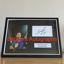 TOMOKI IWATA HAND SIGNED A4 PHOTO DISPLAY | BIRMINGHAM CITY | COA INCLUDED
