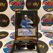2008 Topps Stadium Club Gary Carter Montreal Expos Beam Team Autograph Issue