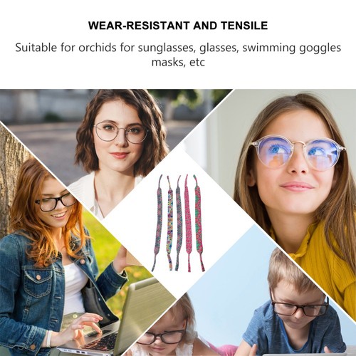10Pcs Eyeglasses Straps Eye Glasses Strings Sunglasses Holder (Random Style) - Picture 4 of 12