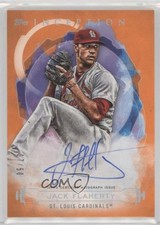 2019 Inception Rookies and Emerging Stars Orange 7/50 Jack Flaherty Auto tm7