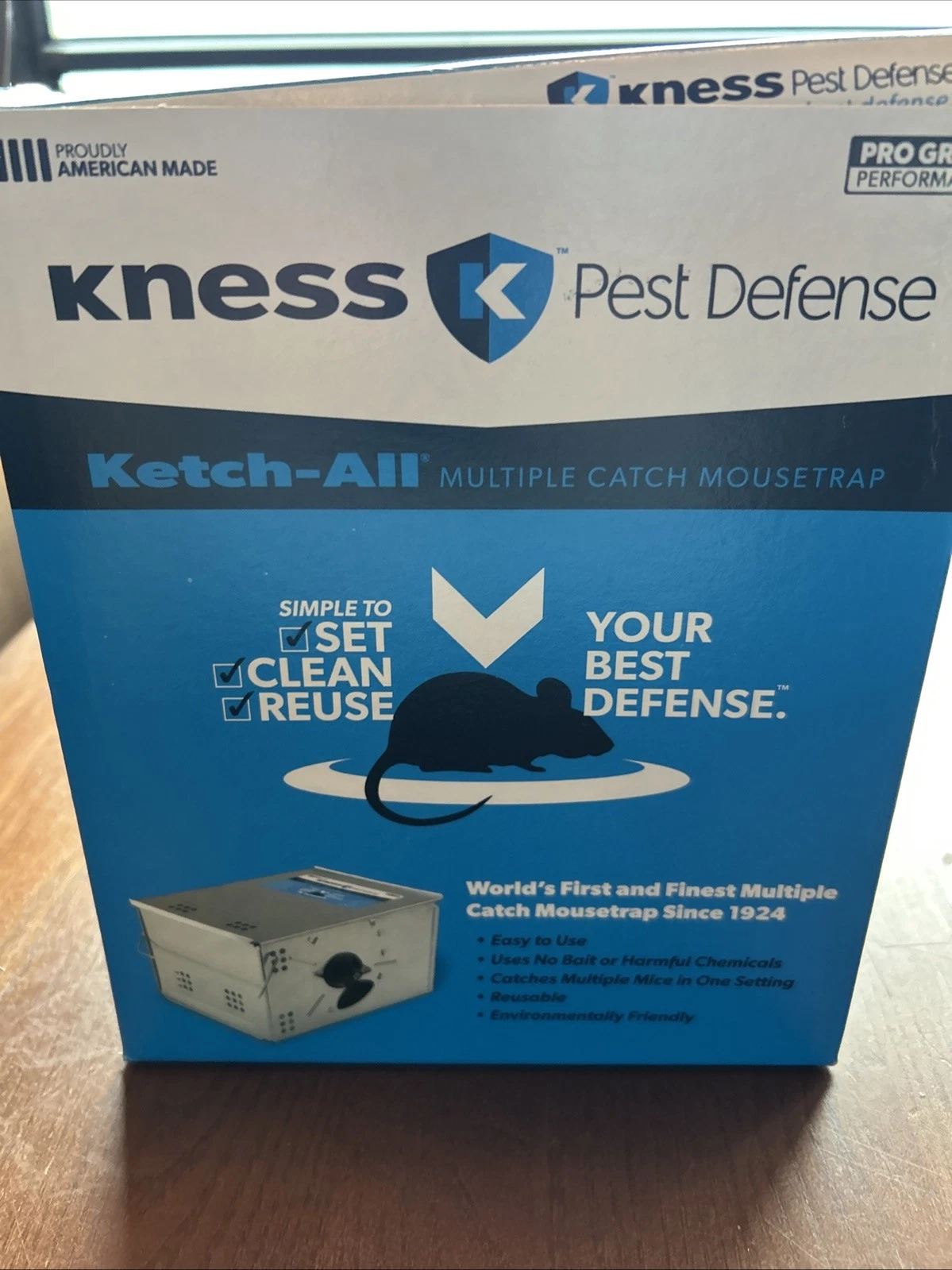Kness Ketch-All Multiple-Catch Mouse Trap