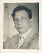 1938 Benjamin Kaverin Young Russian Writer Larger View Author Soviet Life Photo