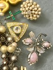 Vintage Costume Jewelry Lot Emmons Trifari LaRoco Selini Coro Juicy Monet +++ — photo 6