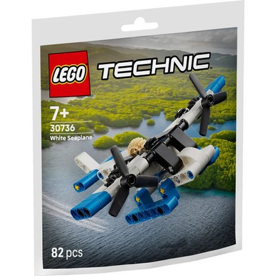 LEGO 30736 Technic White Seaplane Polybag Airplane Children Gift Idea