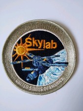 Vintage Official  Skylab Mission Program Patch. 4 inch. A-B Emblem.