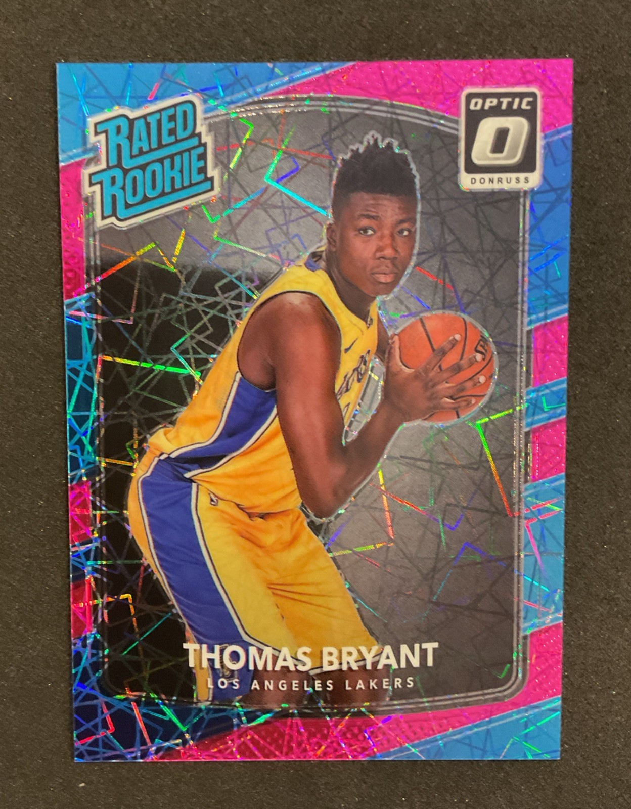 2017-18 Panini Donruss Optic - Thomas Bryant #160 Pink Velocity /79 (RC, #'d)
