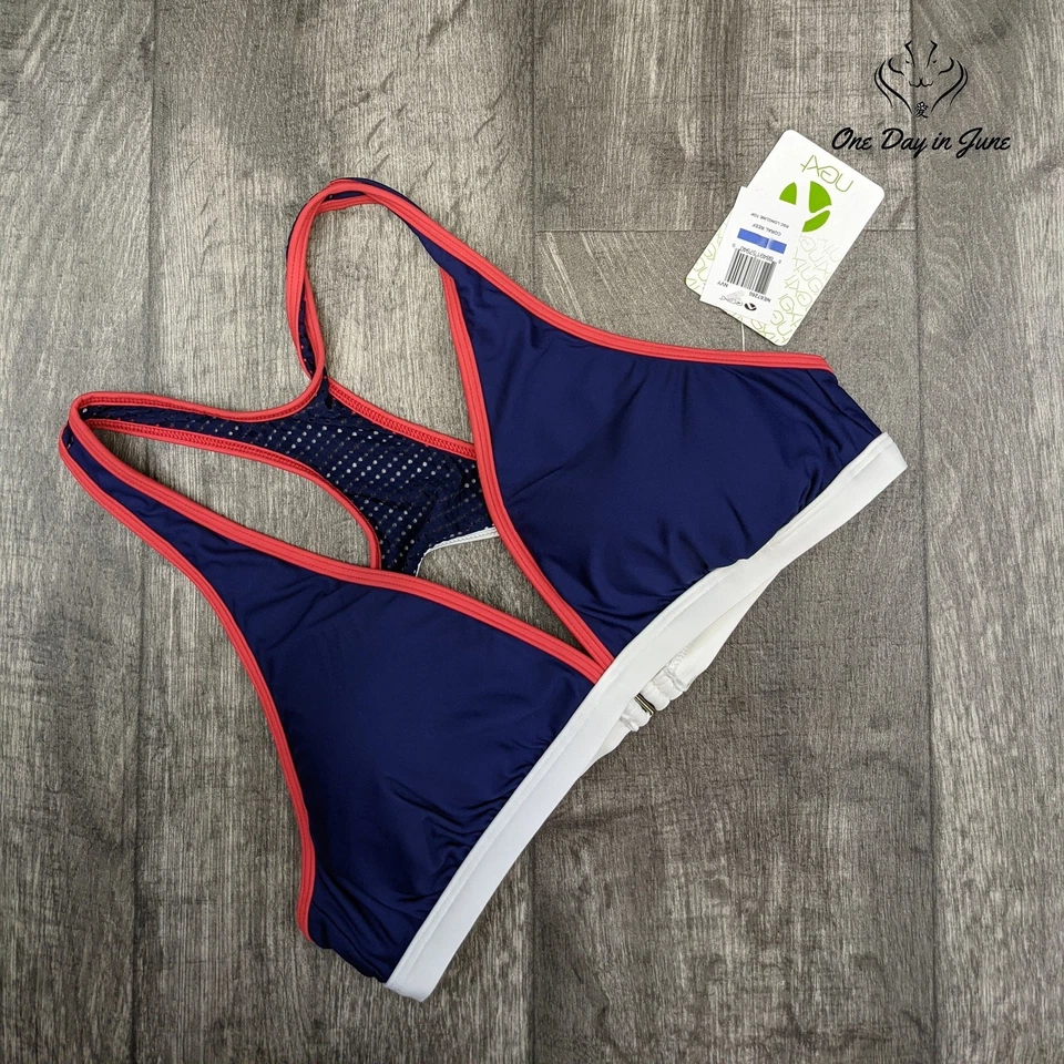 Next Longline Bikini Top Swimsuit Size S - Image 3 of 4