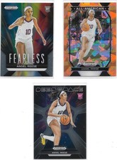 Angel Reese Basketball Cards Lot Prizm Rookie Fearless, Deep Space, All American