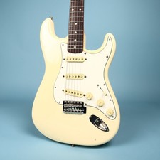 Squier White Japan Stratocaster 1986 Chitarra elettrica